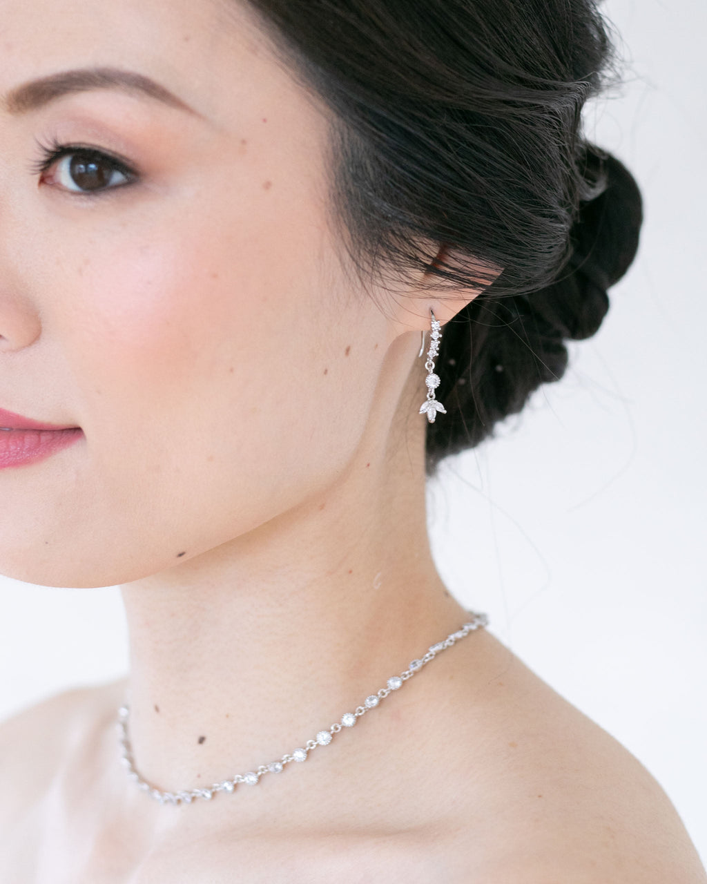 Marquise Glittering Hook Earrings – Atelier Elise Canada