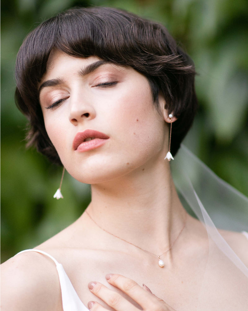 Belle Fleur Long Earrings - Main Image